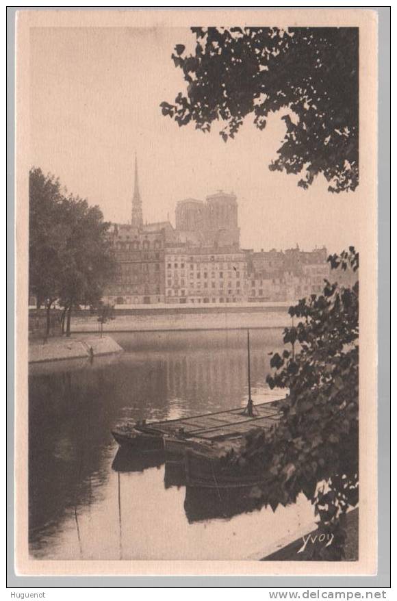 C - CARTE POSTALE - 75 - PARIS - SEINE - ILE ST LOUIS - - La Seine Et Ses Bords