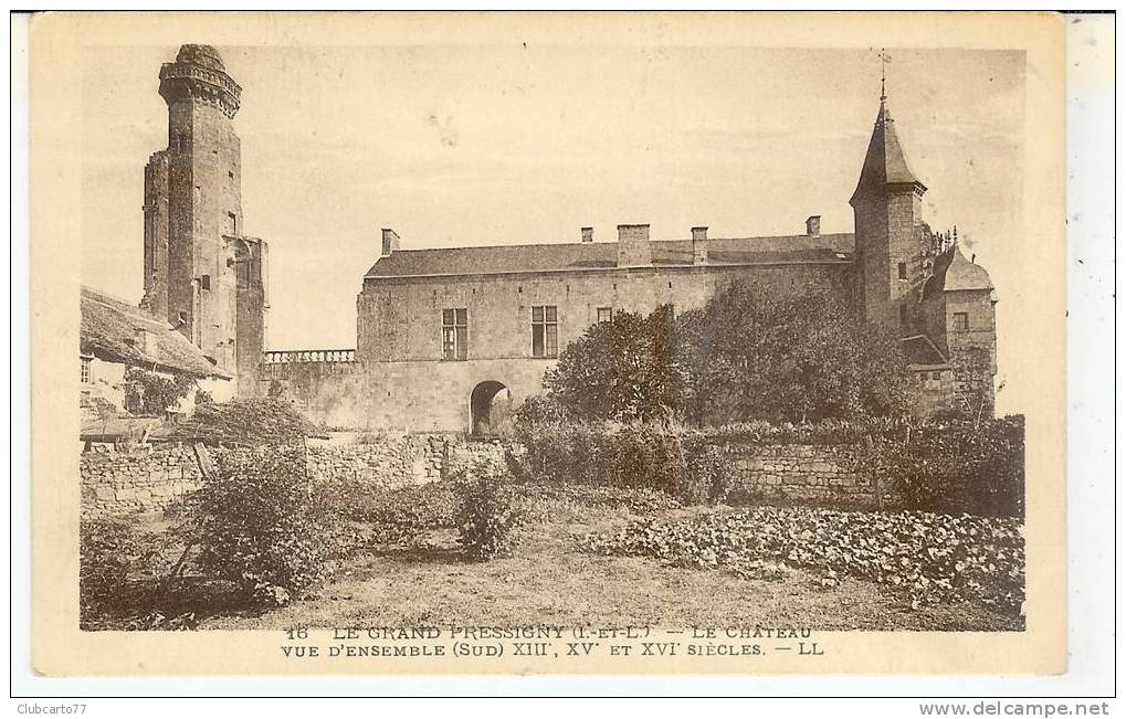 Le Grand Pressigny : Le Château. - Le Grand-Pressigny