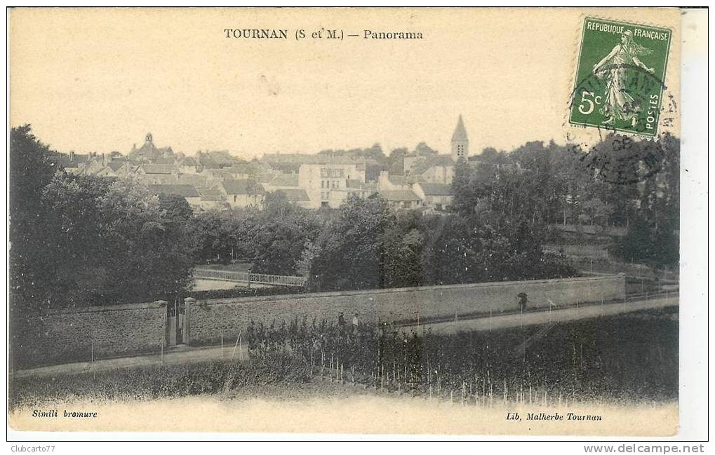Tournan-en-Brie : Panorama Et Culture De Pépiniériste 1908 (animée). - Tournan En Brie