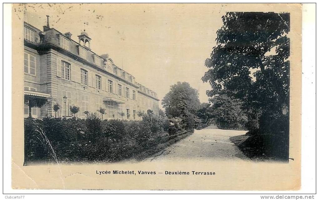 Vanves : Le Lycée Et La Deuxième Terrasse 1909. - Vanves