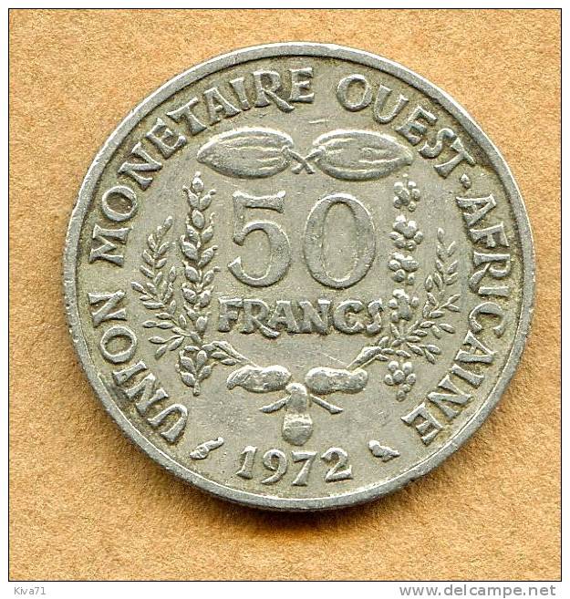 50 Francs  "OUEST AFRIQUE" 1972  SUP - Other - Africa
