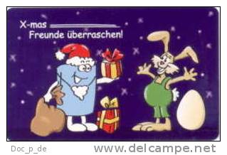 Germany - Deutschland - M 04/01 - Xmas - Easter - Christmas - Weihnachten - Comic Chip Card - M-Serie : Merchandising