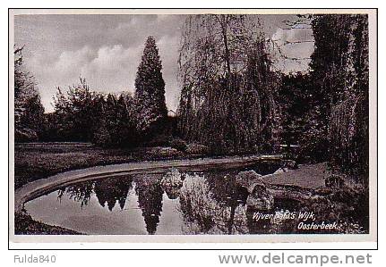 CPA.   OOSTERBEEK.      Vijver Bafo's Wijk.    1939. - Oosterbeek