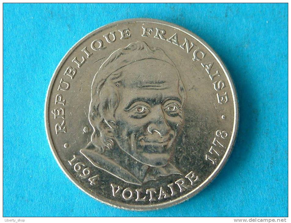 5 FRANCS - 1994 - HEAD OF VOLTAIRE ! - Autres & Non Classés