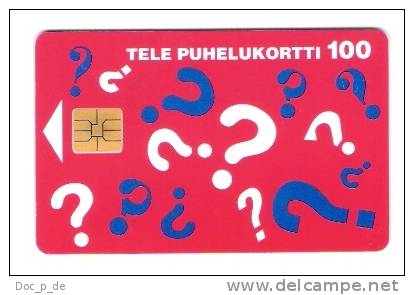 Finnland - Questions - 06-96 - 50.000ex. - D103 - Finland
