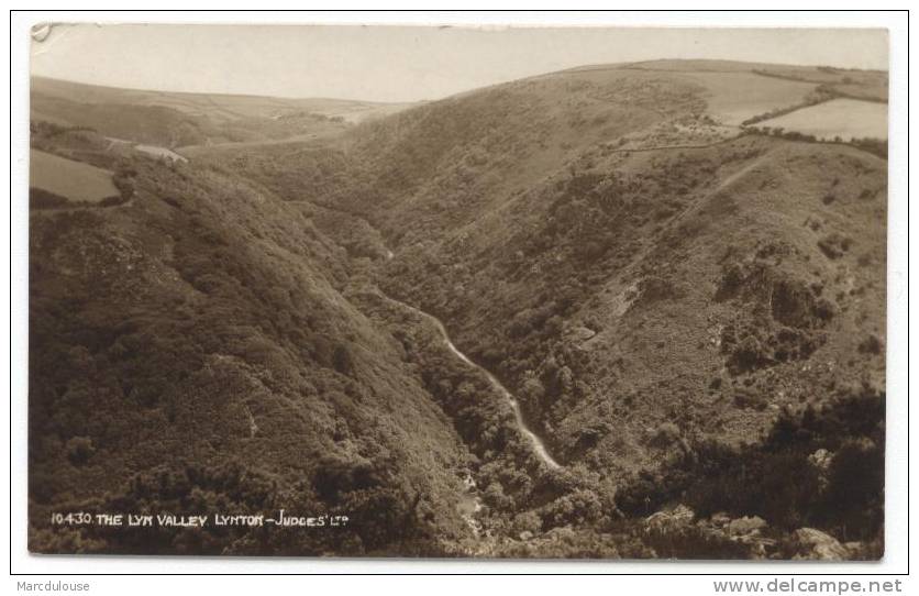 The Lyn Valley, Lynton. - Lynmouth & Lynton