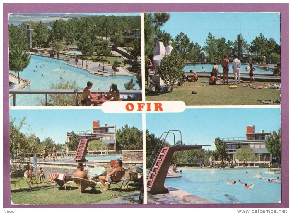 OFIR -  Alguns Aspectos Da Piscina Do PARQUE DO RIO.  Multivues De La Piscine Du PARQUE DO RIO. 2 Scans - Açores