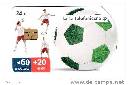 Polen - Poland - Football - Fussball - Special Form - 01.07.2008 - 24zt -chip Card - Poland