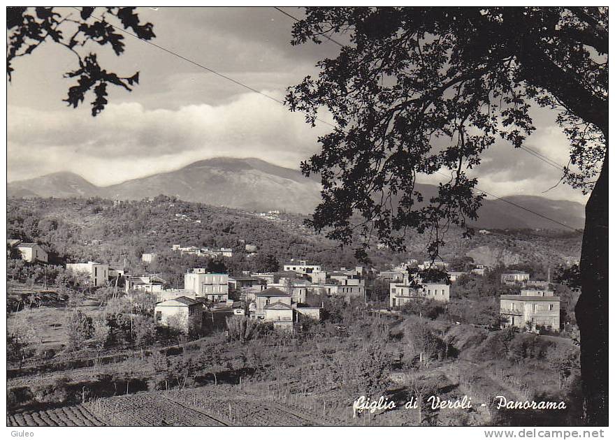 C181- GIGLIO DI VEROLI PANORAMA - FROSINONE-  F.G.  VIAGGIATA 1958 - ITALY - Altri & Non Classificati