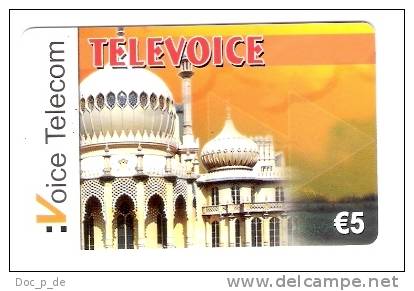 Germany - Deutschland - Voice Telecom - Televoice  Building - Prepaid Card - [2] Móviles Tarjetas Prepagadas & Recargos