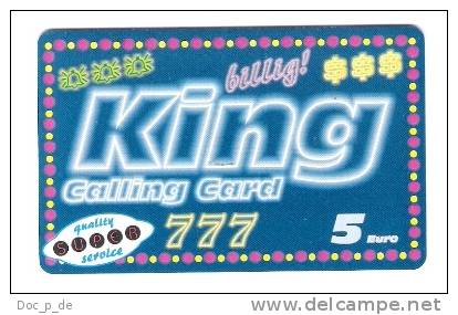 Germany - Deutschland - ECO World Communications - King Card - Prepaid Card - GSM, Cartes Prepayées & Recharges