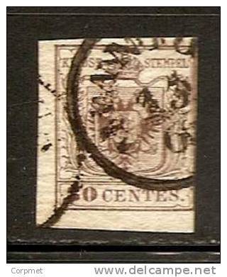 ITALIA - 1850 - Sassone # 21- USED - Lombardy-Venetia