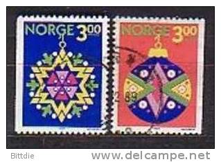 Norwegen  1035/36 , O  (N 12)* - Used Stamps