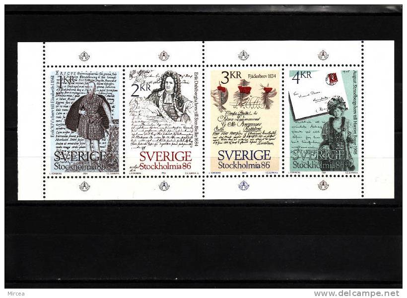 Suede Yv.no.1270/3 Neufs** - Unused Stamps