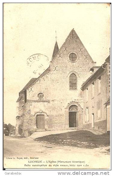 CPA De LUCHEUX - L'Eglise. - Lucheux