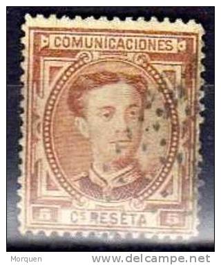 ESPAÑA. 5 Cts Alfonso XII , Núm 174 º - Used Stamps