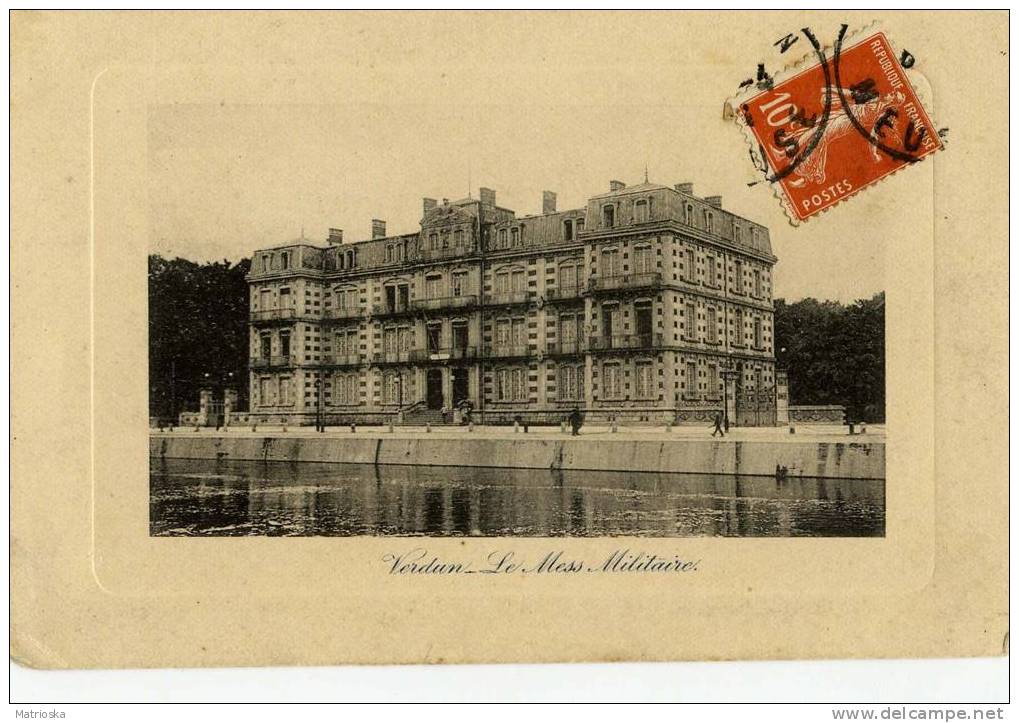 VERDUN   -  Le Mess Militaire  -   VG 1912   -   (215) - Verdun Sur Garonne