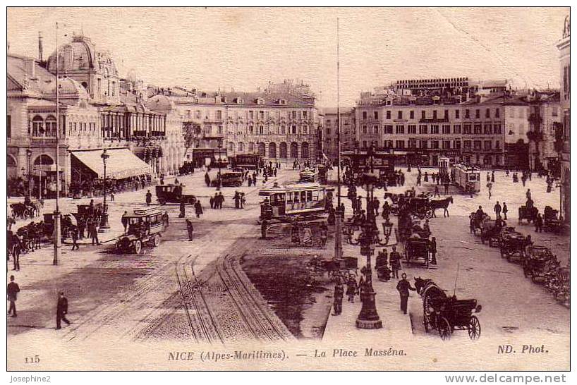 Nice - La Place Masséna - - Places, Squares