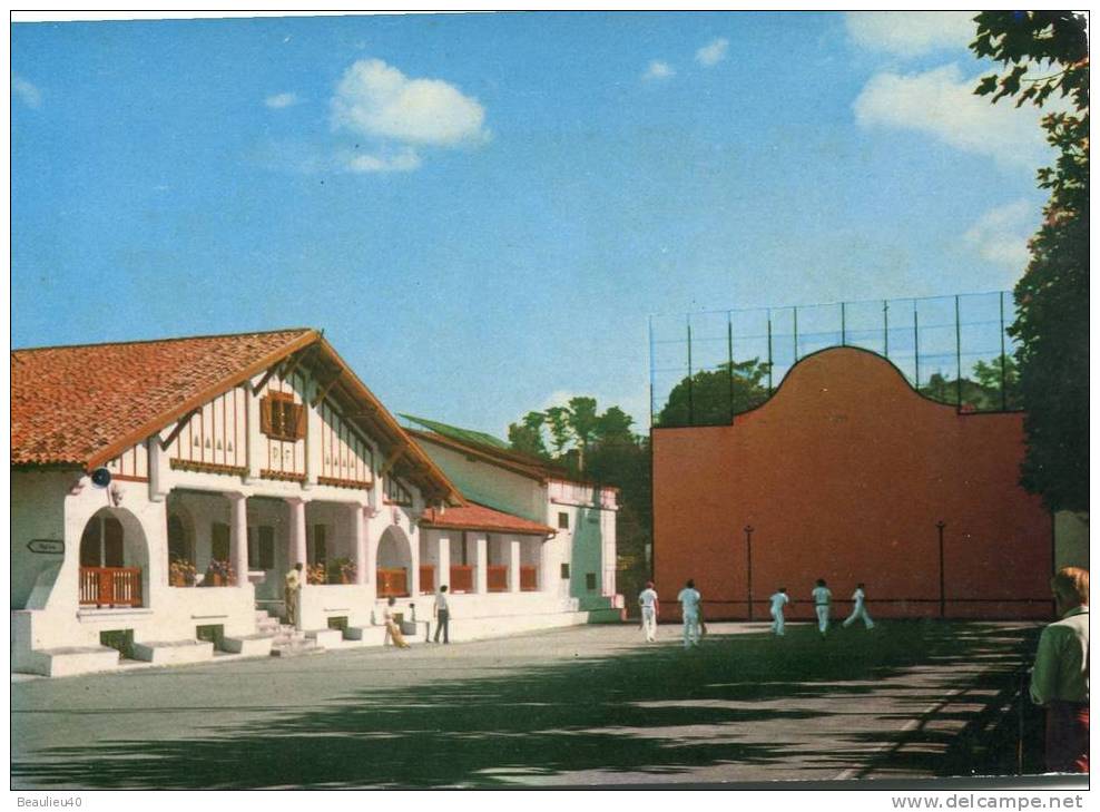 64 GUETHARY  PELOTE BASQUE    UNE PARTIE DU GRAND CHISTERA - Guethary