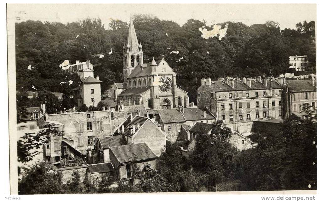 BOUGIVAL  -  Vue Sur L´Eglise  -   VG 1946   (219) - Bougival