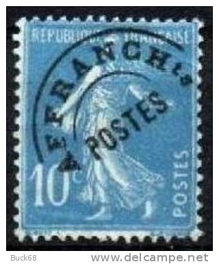 FRANCE Préo  52 (o) Type Semeuse - 1893-1947