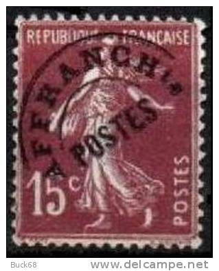 FRANCE Préo  53 (o) Type Semeuse - 1893-1947