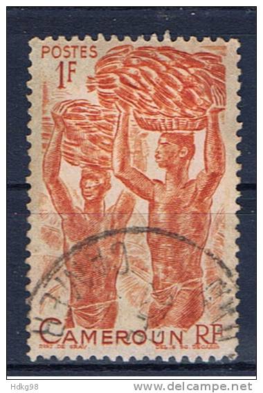 CAM+ Kamerun 1946 Mi 276-78 Bananenträger - Used Stamps