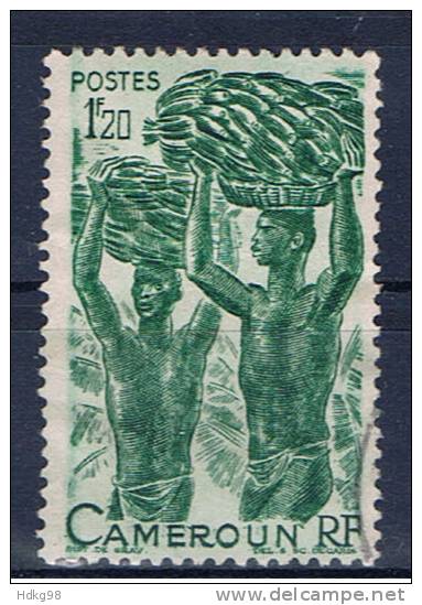 CAM+ Kamerun 1946 Mi 276-78 Bananenträger - Used Stamps