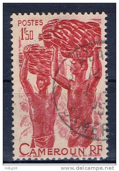 CAM+ Kamerun 1946 Mi 276-78 Bananenträger - Used Stamps