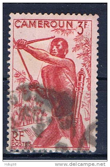 CAM+ Kamerun 1946 Mi 279-80 Bogenschütze - Used Stamps