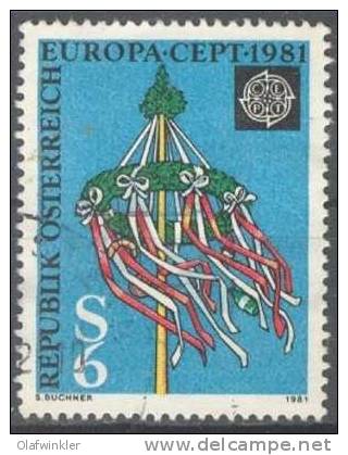Österreich/Austria/Autriche Europa (CEPT) ANK 1702 / Mi 1671 / Sc 1178 / YT 1500 Gestempelt/oblitere/used [rb] - 1981