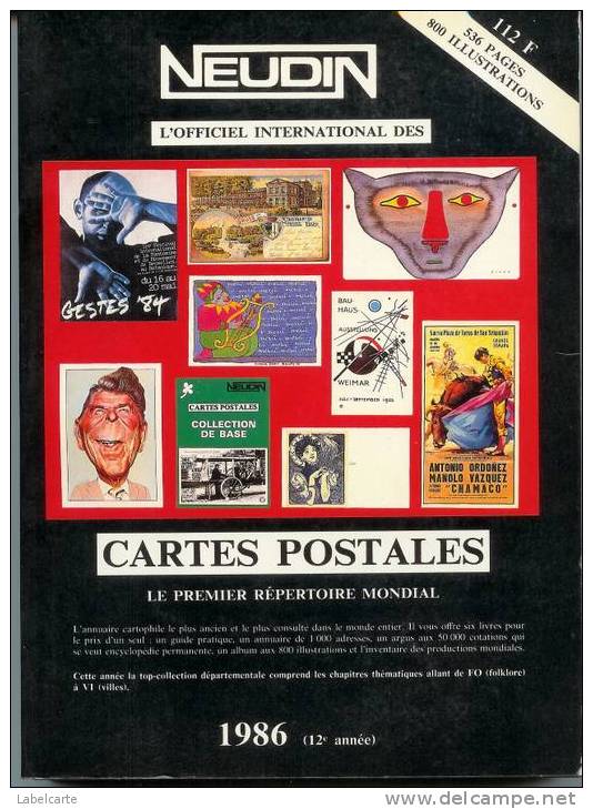 NEUDIN.1986.536 PAGES - Livres & Catalogues