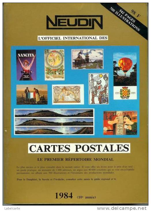 NEUDIN.1984.542 PAGES - Livres & Catalogues