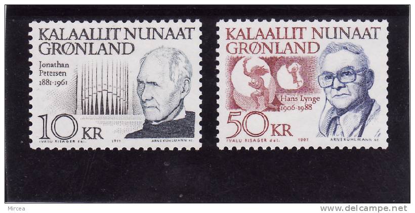 C756 - Groenland 1991 - Yv.no.209/10 Neufs** - Unused Stamps