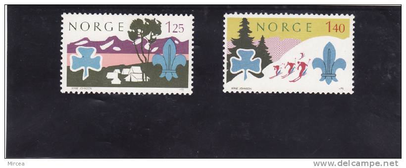 Norvege - Yv.no.661/2,neufs** - Unused Stamps