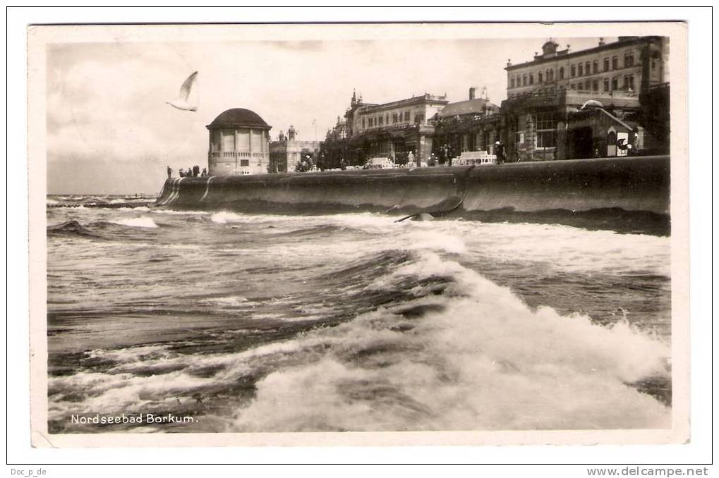 Deutschland - Nordseebad Borkum - 1930 Mit Briefmarke - Borkum