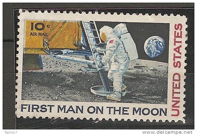 W - USA - 1969 - Y&T PA 73 - APOLLO 11 Neuf  ** - United States