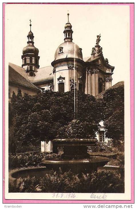 Osek Ossegg Ossek Im Klosterhof 1926 - Tchéquie