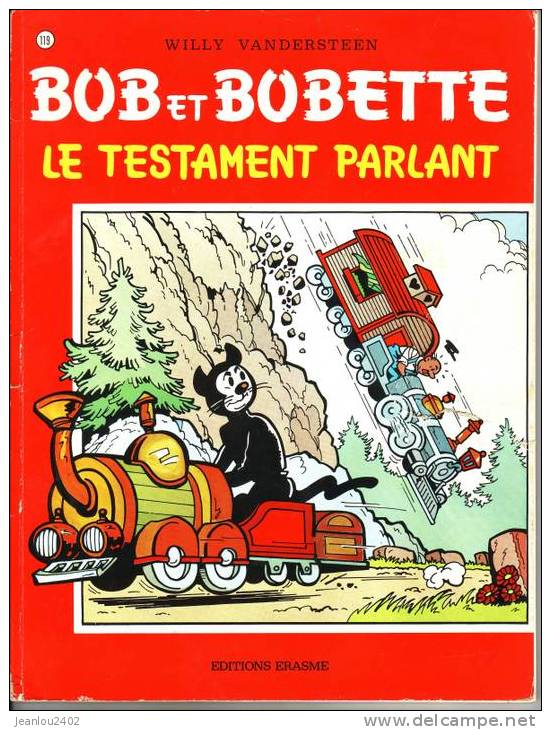 BOB ET BOBETTE - LE TESTAMENT PARLANT - Suske En Wiske