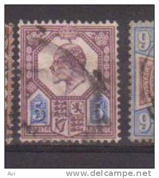 GB Great Britain, Classic 1902/13 5d Mi.110A . Used Nice Cancelation - Used Stamps