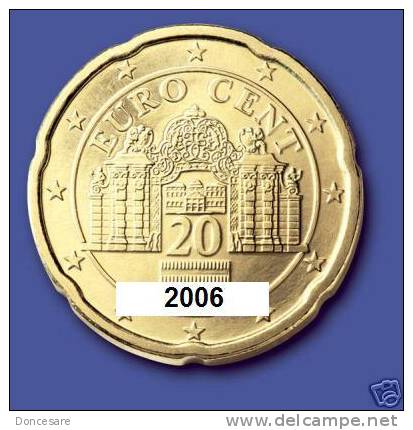 ** 20 CENT AUTRICHE 2006 PIECE NEUVE ** - Oesterreich