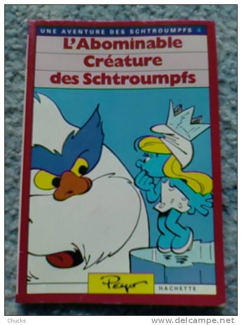 L´abominable Créature Des Schtroumpfs N°4, Broché éditions Hachette1984. - Schtroumpfs, Les