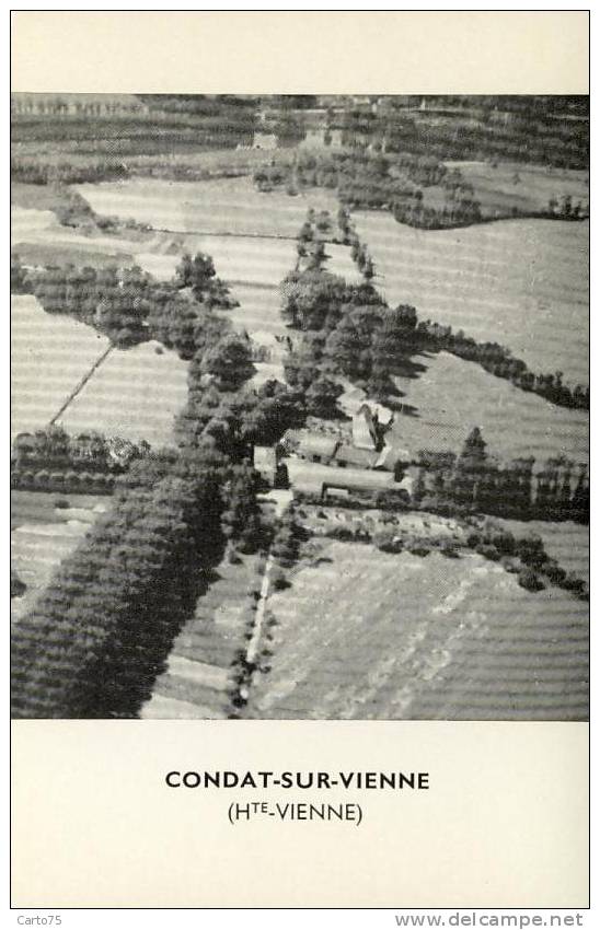 Condat Sur Vienne 87 - Vue Aérienne Château Domaine - Condat Sur Vienne