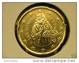 ** 20 CENT SAN MARINO 2005 PIECE NEUVE **R108** - San Marino