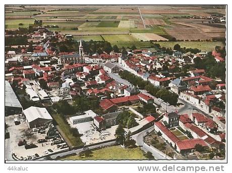 THENEZAY Vue Aérienne Le Centre De La Ville - Thenezay