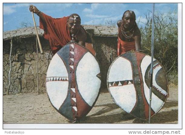 (KE4) KENYA . MASAI WARRIORS - Kenya