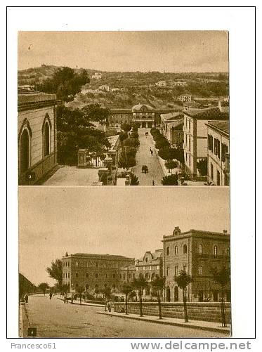 SICILIA Caltanissetta Stazione Ferroviaria Viale Anni '40 - Caltanissetta