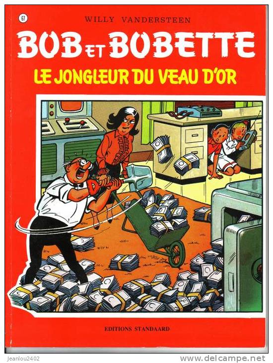 BOB ET BOBETTE - LE JONGLEUR DU VEAU D OR - Suske En Wiske