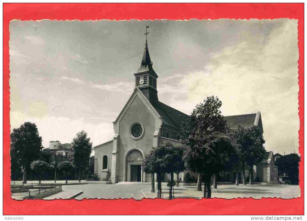 LA GARENNE COLOMBES L EGLISE  CARTE EN BON ETAT - La Garenne Colombes