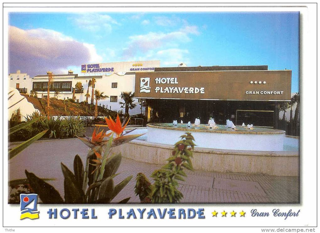 LANZAROTE - Costa Teguise - Hôtel Playaverde - Lanzarote